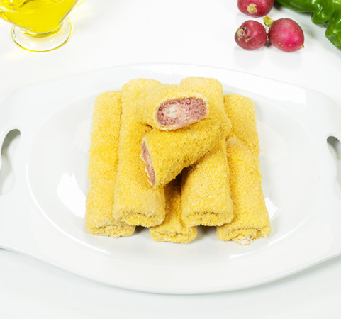 Flamenquín York/Queso (bolsa 3uds x  83g)