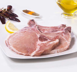 Preparado chuleta de Cerdo...