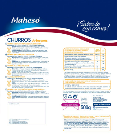 Churros lazo casero (bolsa de 500g)