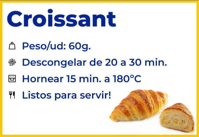 Croissant Recto (60g)