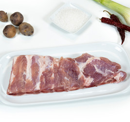 Costilla en tiras salada...