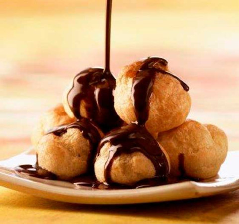 Profiterol relleno de Trufa (bolsa de 500g)