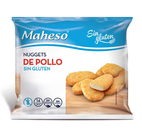 Nuggets de Pollo sin gluten (bolsa de 300g) sin gluten