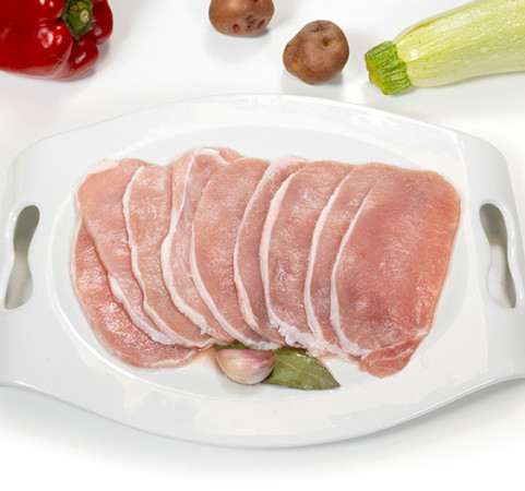 P. Cinta de lomo de Cerdo cortada