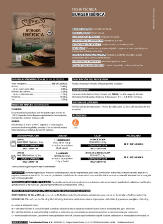 Hamburguesa de Cerdo Ibérico (2uds x 110g)