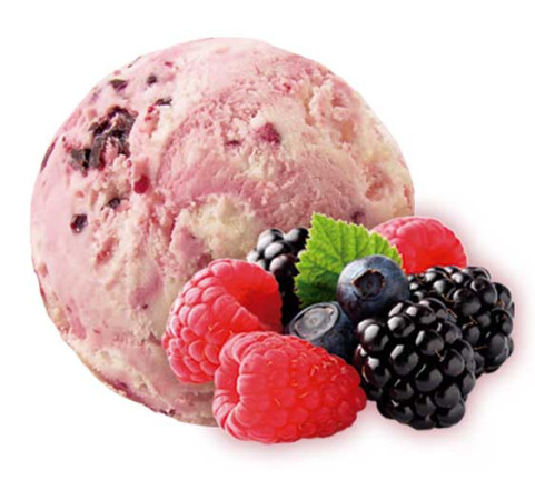 Bandeja de Yogur y Frutas del Bosque (tarrina de 6L) sin glu