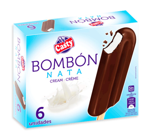 Pack Bombón Nata (pack de 6uds)