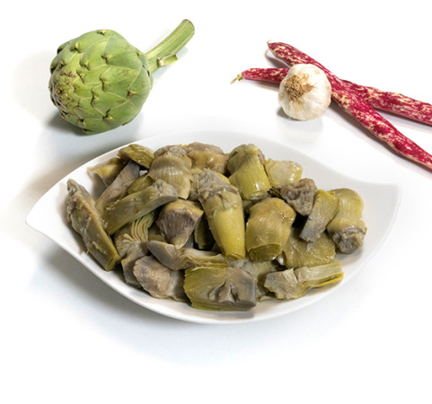 Alcachofa en trozos