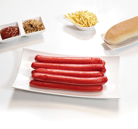 Salchicha roja  (paquete de 500g)