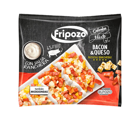 Patatas rancheras Bacon y Queso (bolsa de 330g)