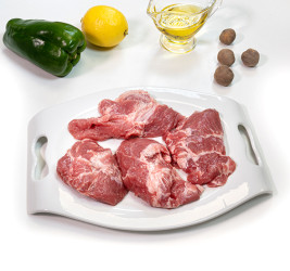 Pluma de Cerdo con sabor