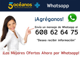Nuevo Whatsapp de 5 Océanos – La Boutique de Congelados
